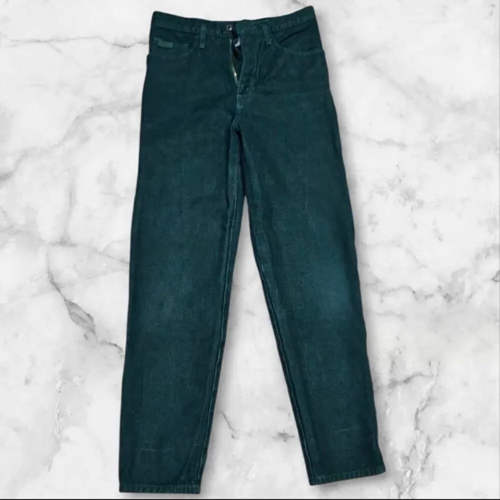Vintage Green Guess Jeans Size 12